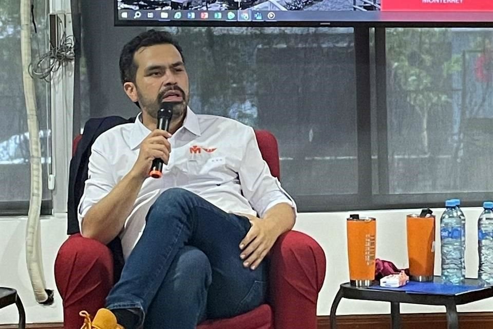 Jorge Álvarez Máynez, candidato de MC a la presidencia de México.