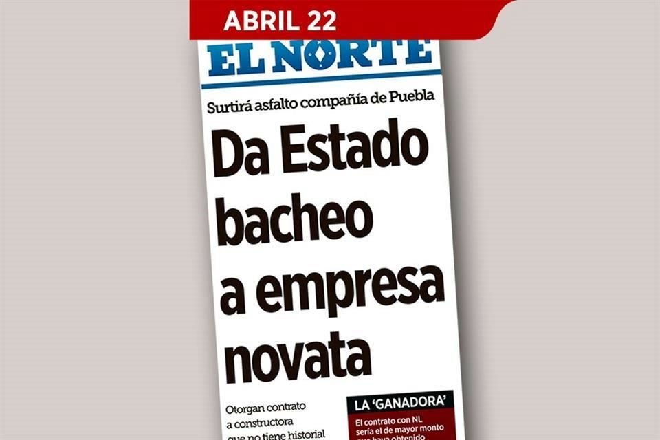 El lunes se publicó que la nueva proveedora carece de experiencia.