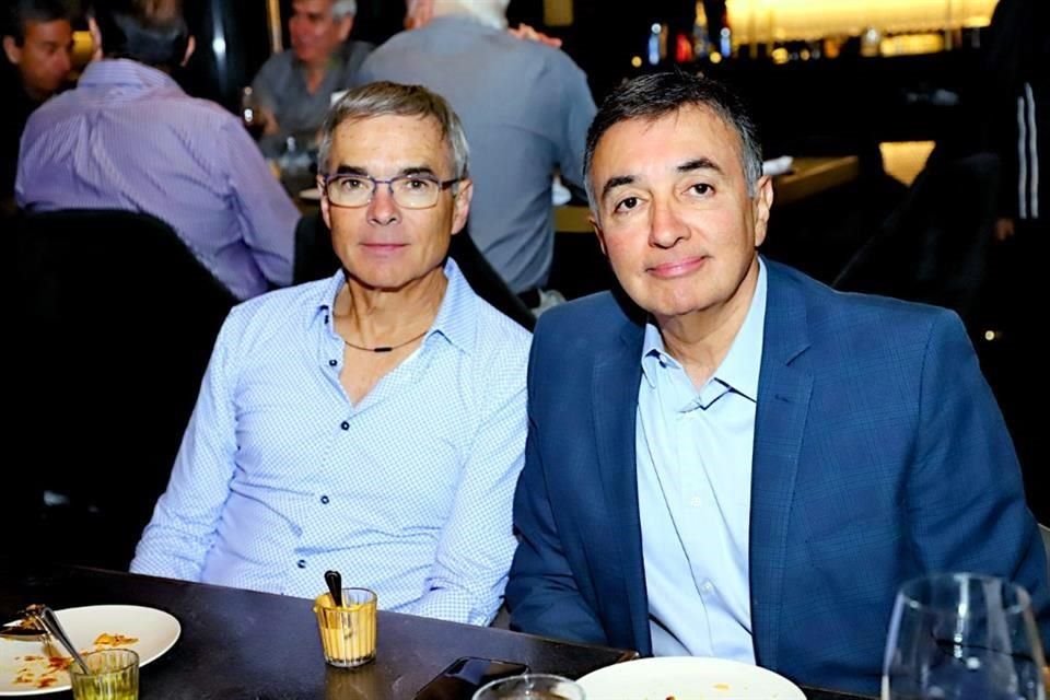 Juan Carlos Pérez Góngora y Arturo Baraona