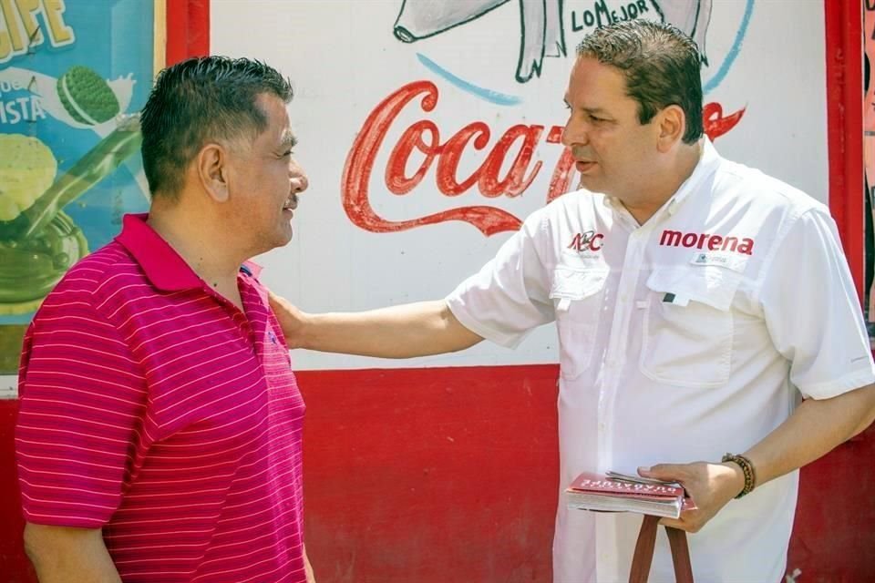 Arturo Benavides, candidato por Morena-PVEM a la Alcaldía de Guadalupe.