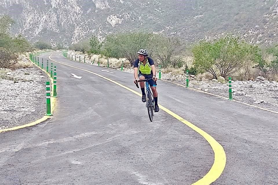El 13 de abril, el Gobernador inauguró la ciclovía junto con adecuaciones, tras una inversión que, según dijo, ascendió a 44 millones de pesos.