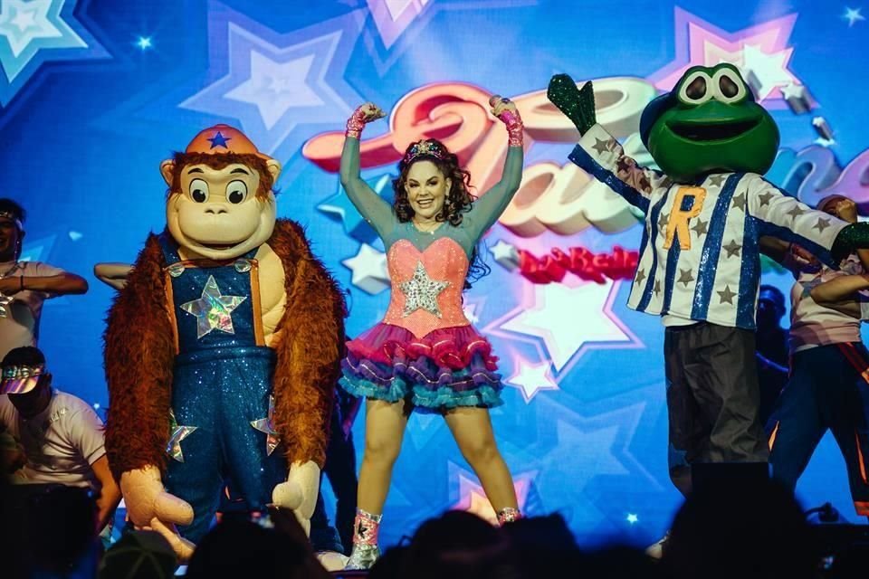 La cantante ofreció su espectáculo infantil el sábado en el Escenario GNP.