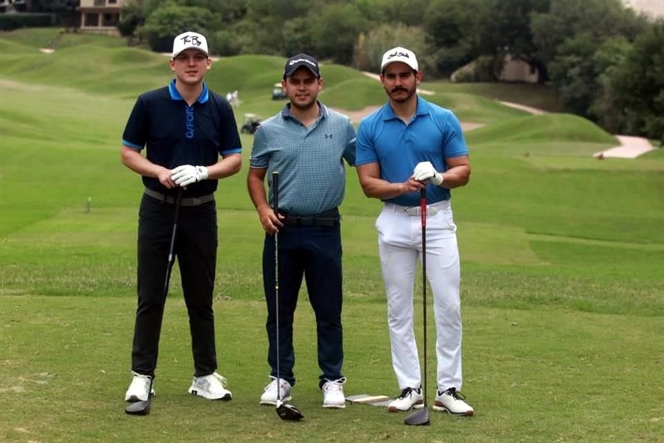 Eugenio Reyes, Eugenio Garza y David Enríquez