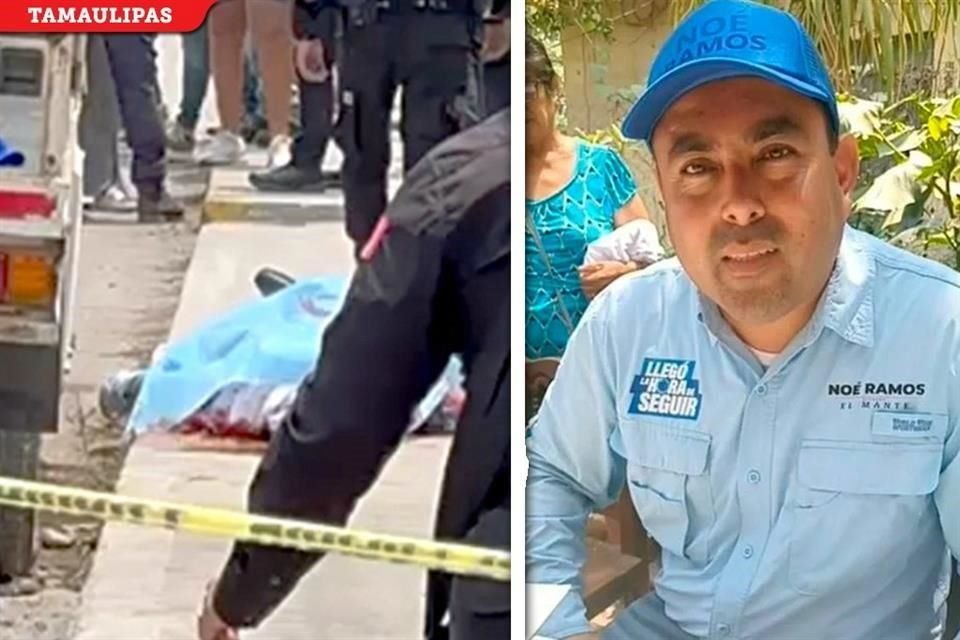 Noé Ramos (PAN), que buscaba la reelección en El Mante, fue asesinado a cuchilladas.