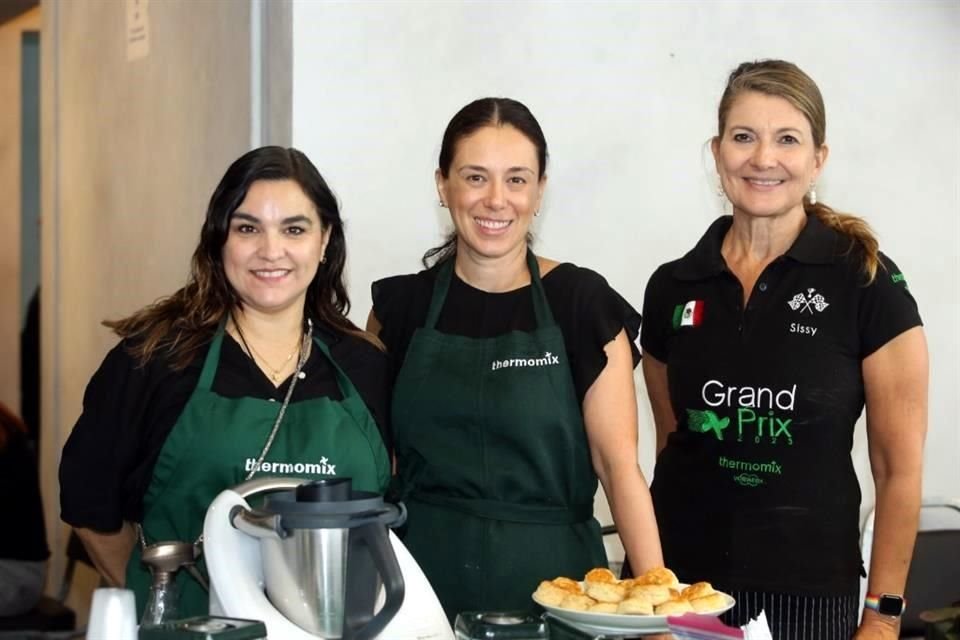 Mercedes Tamez, Ale López y Sissy Treviño