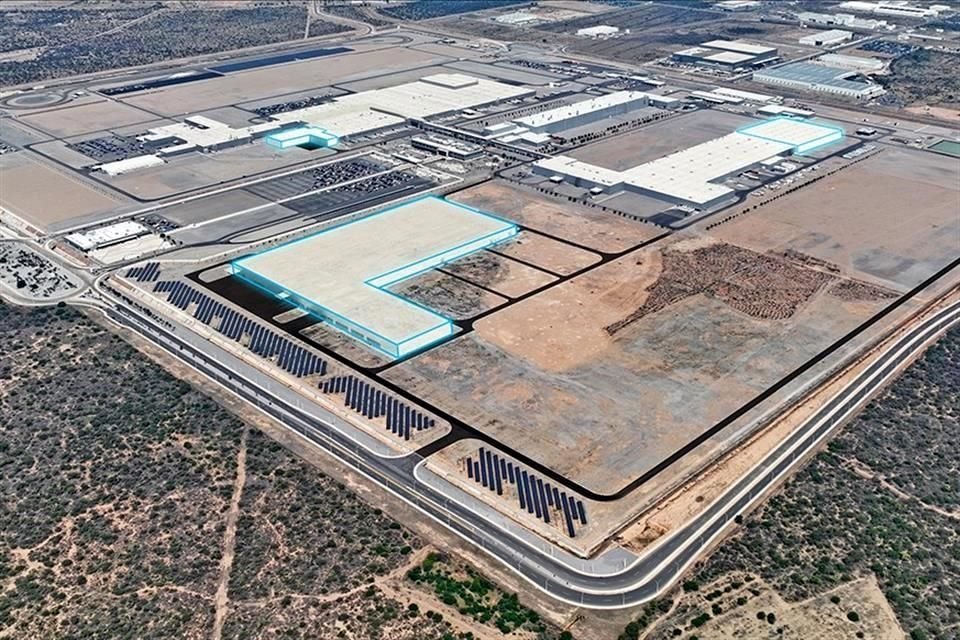 El Centro de Producción de Módulos de Baterías en la Planta de San Luis Potosí contará con más de 80 mil metros cuadrados y es clave para implementar en México la nueva plataforma NEUE KLASSE.