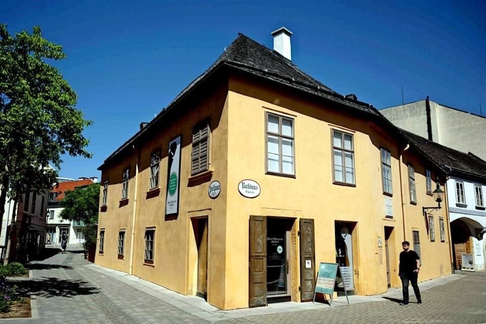 Casa museo Beethoven en el centro de Baden bei Wien Viena Woods, Baja Austria.