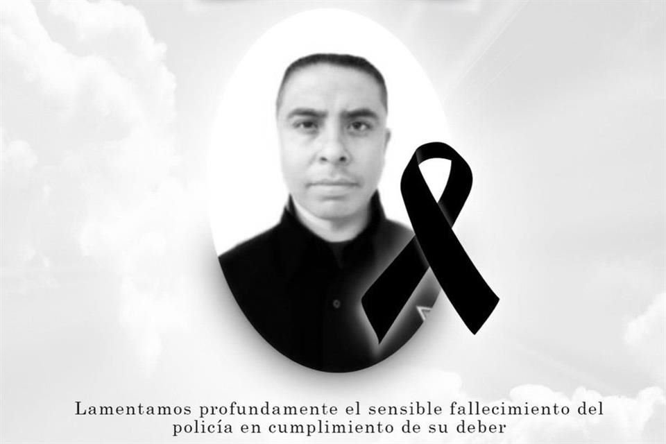 A través de redes sociales, el Ayuntamiento de Ecatepec lamentó el homicidio del uniformado.