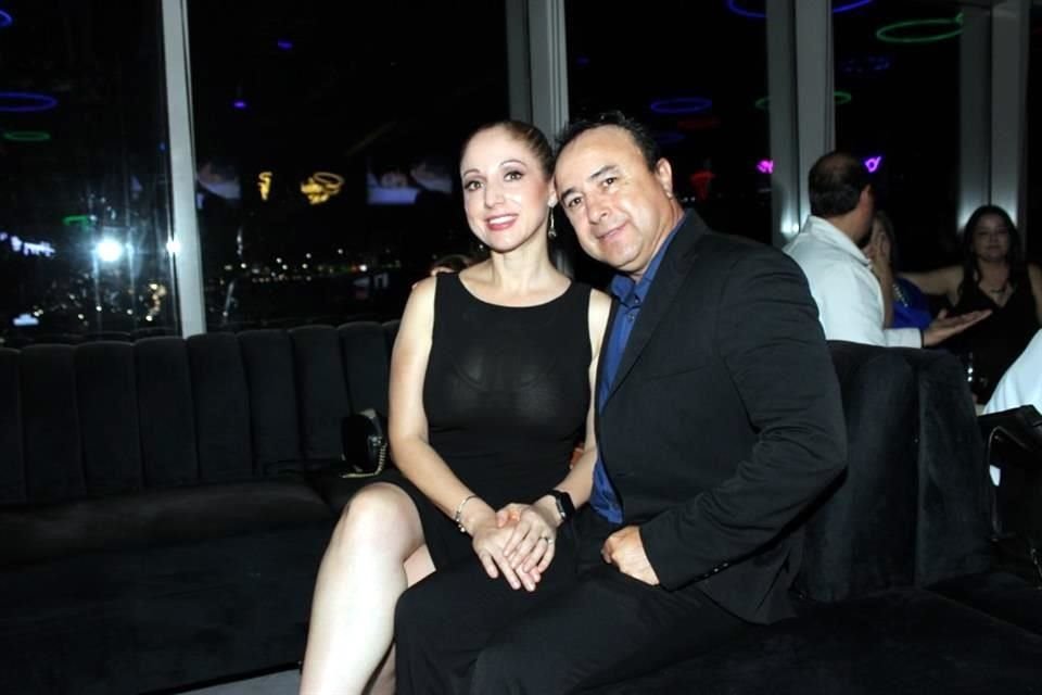 Anabel Martínez y Fernando Jauregui