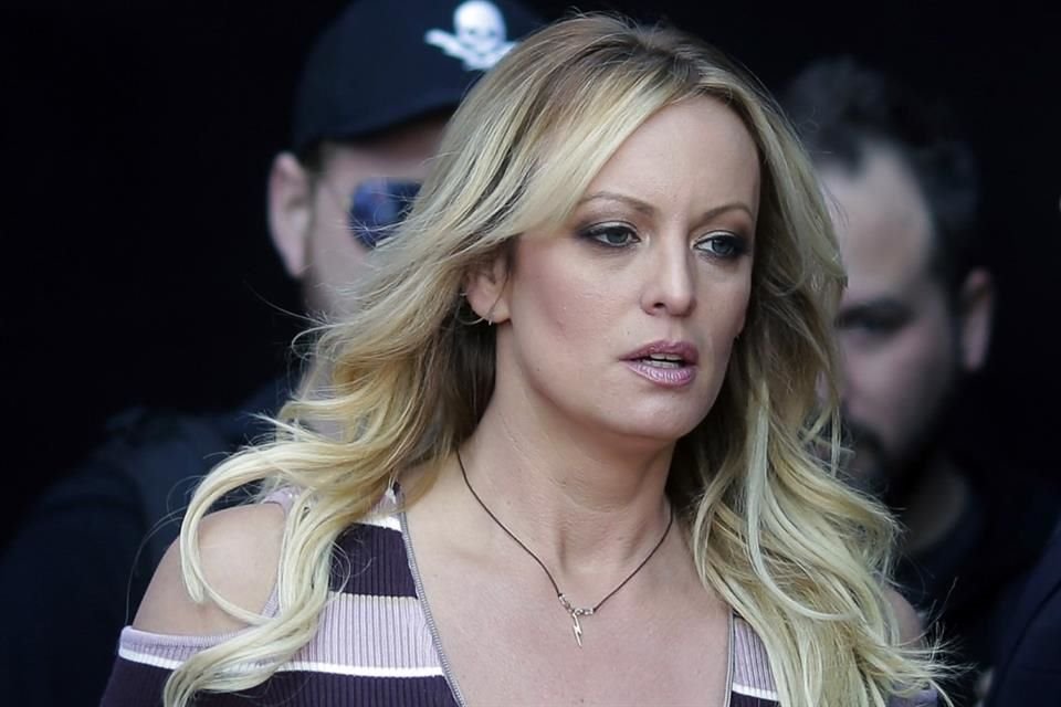 La actriz Stormy Daniels en un evento en Berlín el 11 de octubre del 2018.