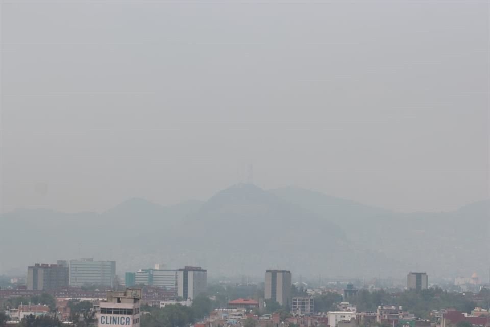 'Se combinó con temperaturas mayores a los 33 grados, provocando altas concentraciones de ozono en la ZMVM', indicó la Came.