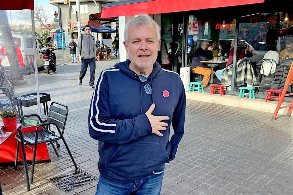 El cantante está feliz de volver a los escenarios... y con sus fans.