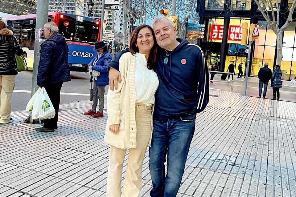 Tino celebró 30 años de unión con su esposa Eva Artigas.