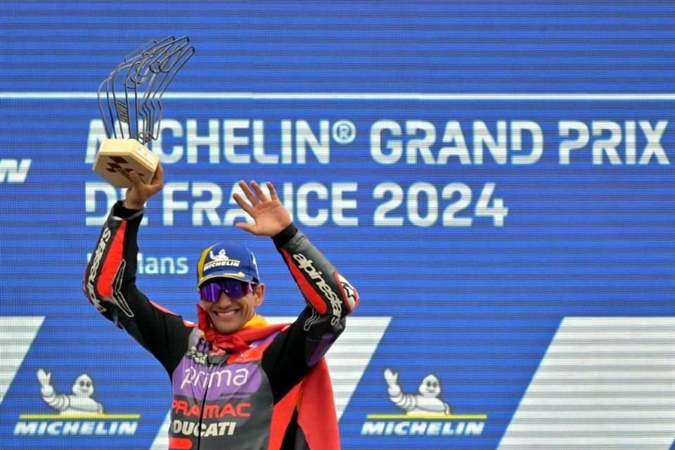 Jorge Martín venció en el GP de Francia.
