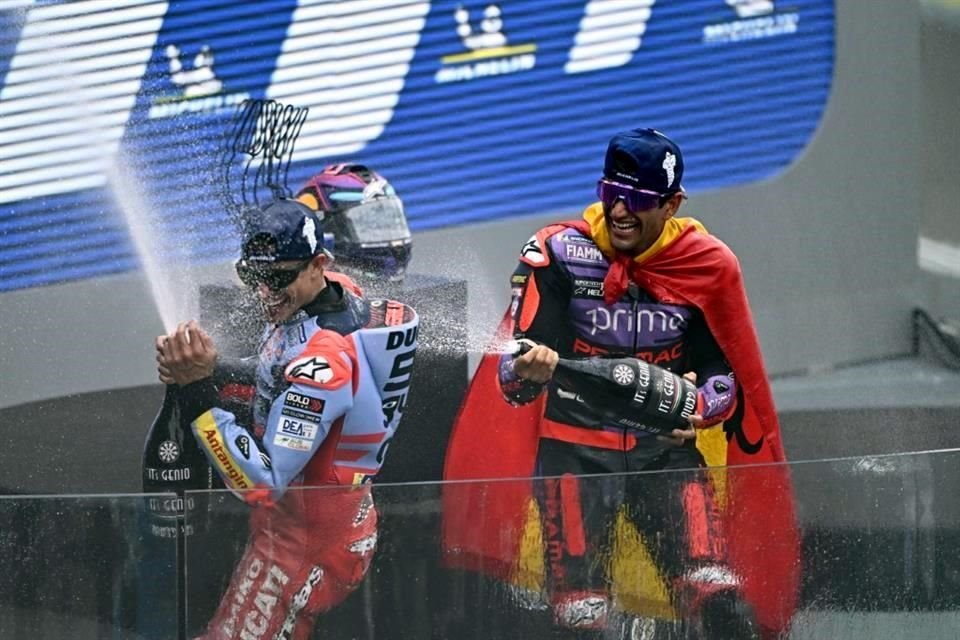 Martín obtuvo el triunfo por delante de su compatriota Marc Márquez.