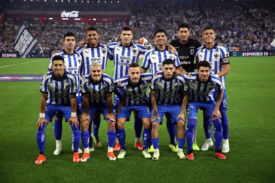 El once con el que salió Rayados al partido.