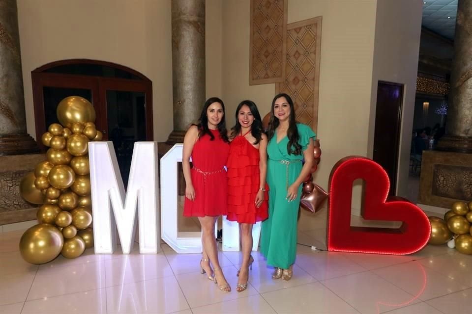 Melissa Gutiérrez, Glady sRueda y Selene Pérez