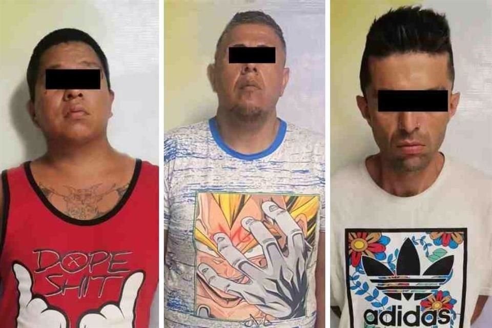 Iván Guadalupe, de 36 años; Fabián Eduardo, de 35, y Ricardo Gabino, de 26.