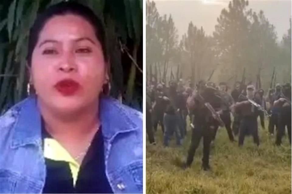 Un grupo de encapuchados lanzó amenazas contra pobladores que tienen retenida desde el 25 de abril a la presidenta concejal de Altamirano, Chiapas, María García.