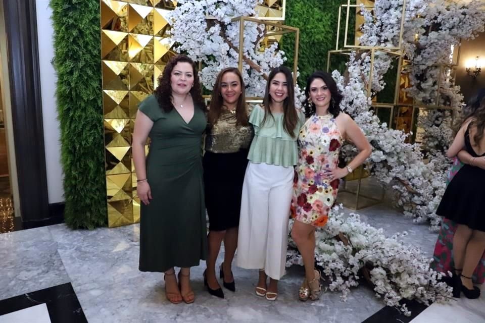 Gaby Navarro, Thelma Navarro, Paola Ochoa y Michelle Campos