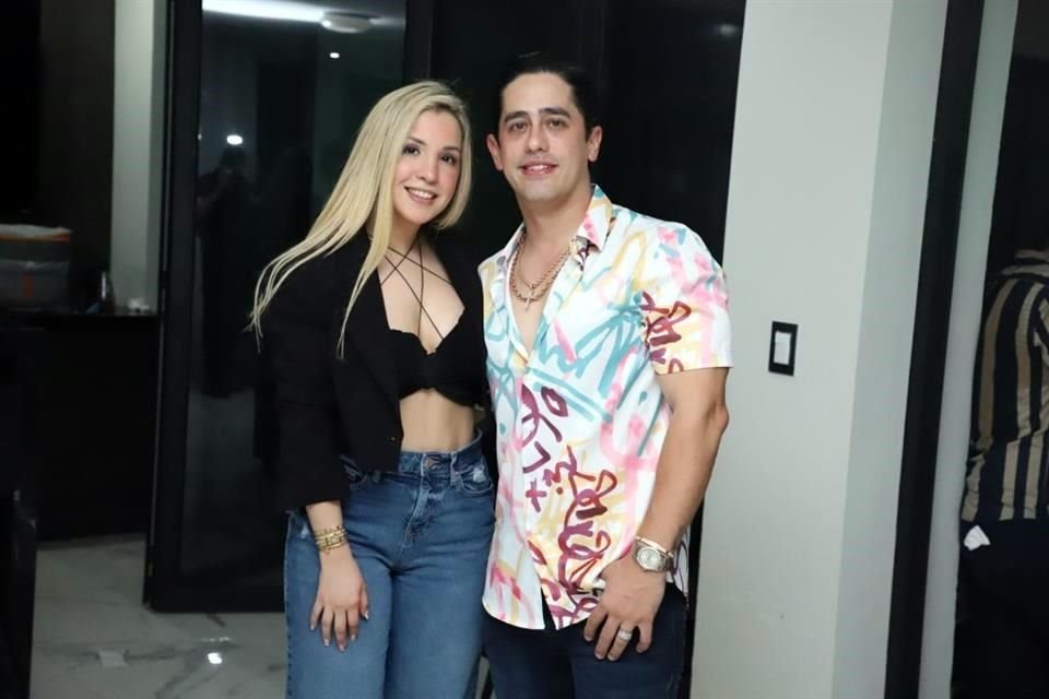 Mariana Cantú y Luis González