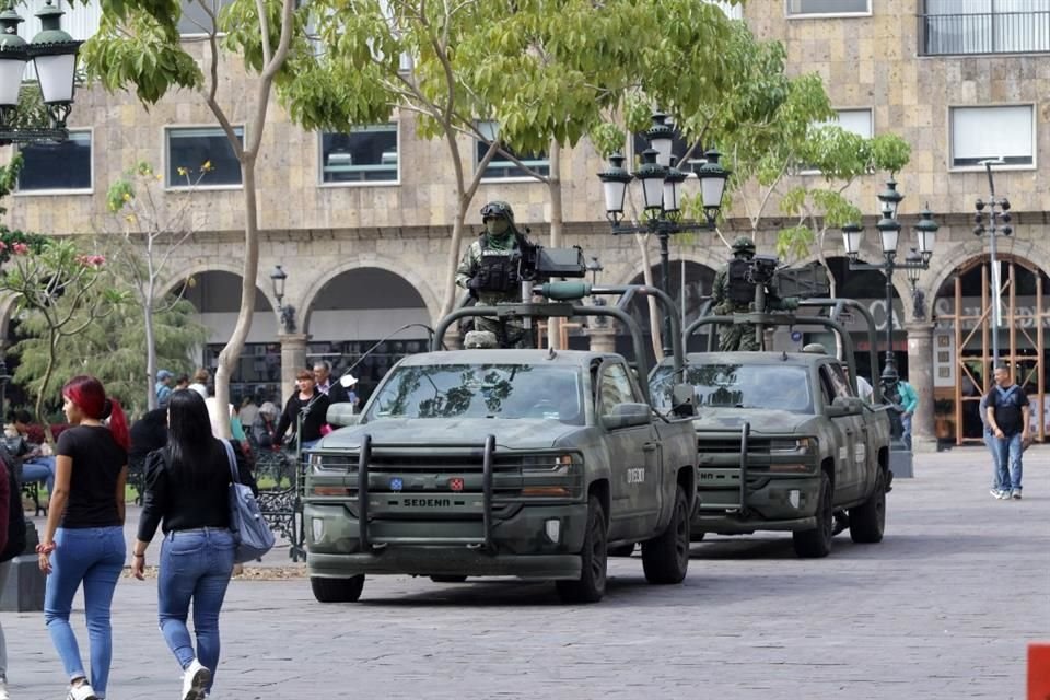 Ante la presunta activación de 'grupos de choque', Morena pidió a la Federación el patrullaje de militares y la Guardia Nacional en ciertos corredores, el 2 de junio.