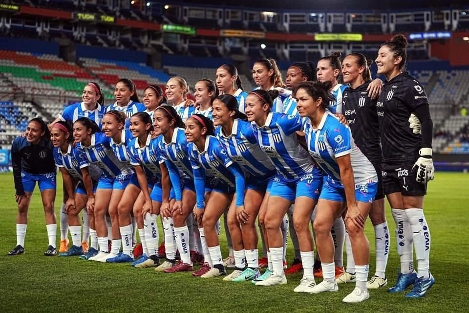 Así salieron las jugadoras de Rayadas en busca de amarrar su pase a la Final.