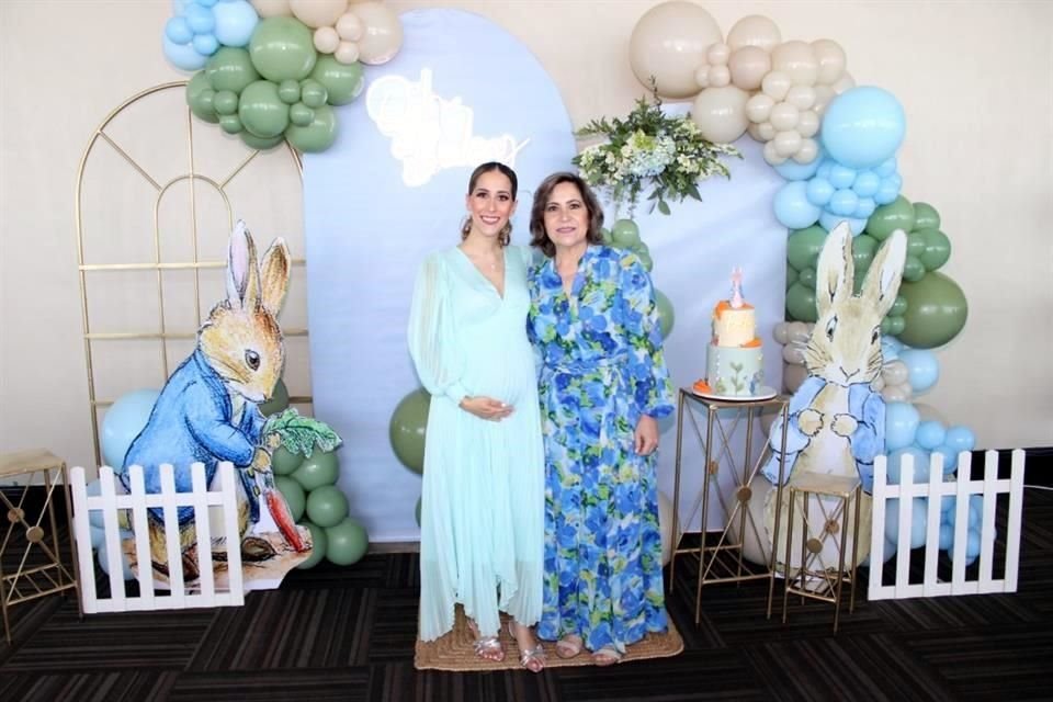 Melissa Martínez y Elena de Martínez
