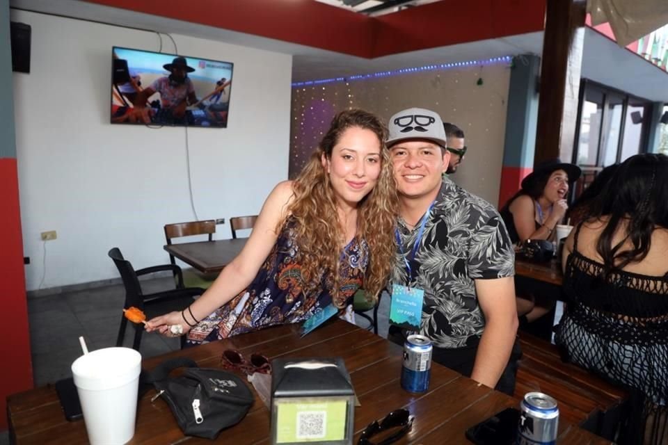 Carolina Barovier y Ricardo Jerez