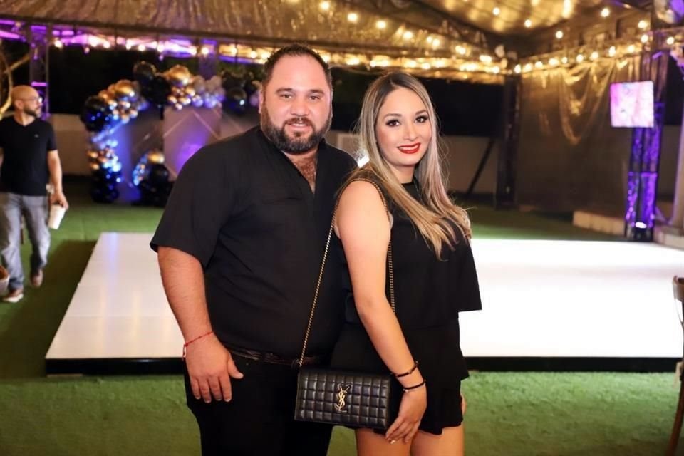 Luis Garza y Mayela Villarreal