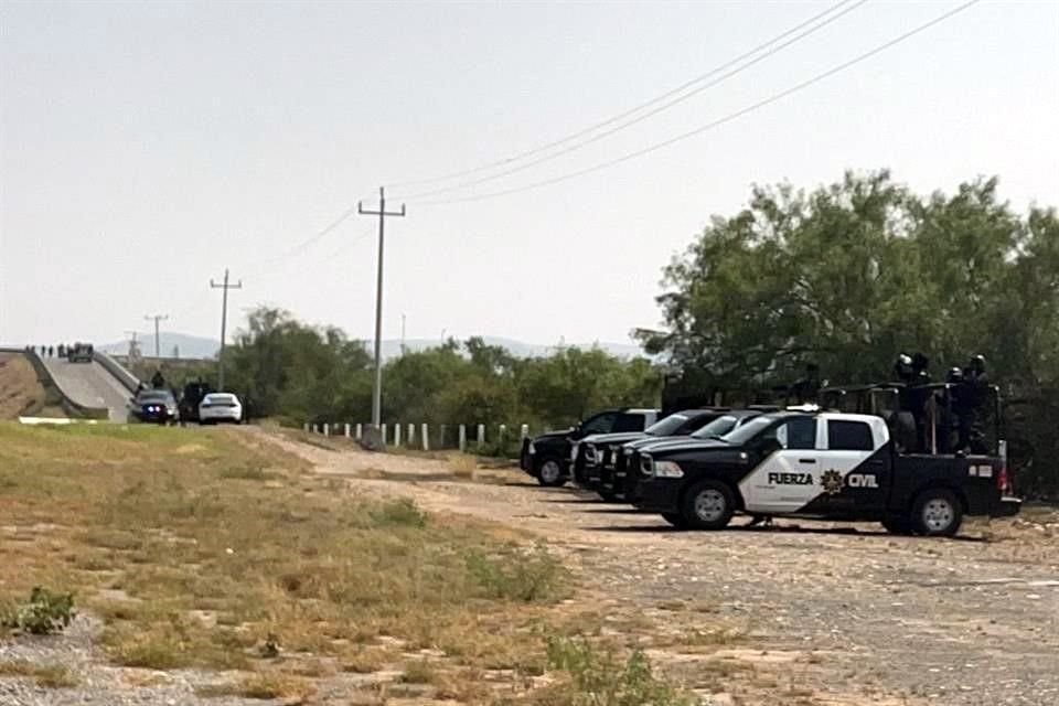 Los cuerpos fueron hallados por elementos de Fuerza Civil.