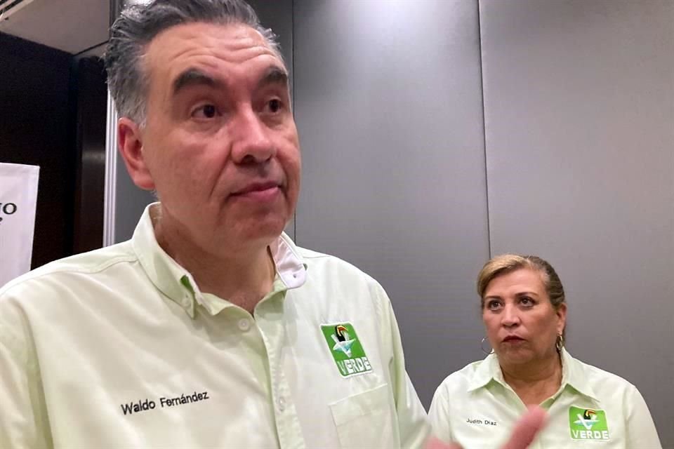 Judith Díaz y Waldo Fernández, candidatos al Senado por Morena.