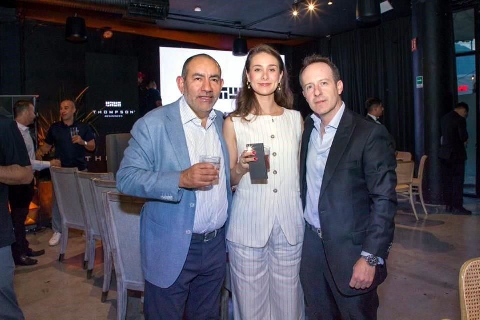 José Mota, Lisa Romero y Hussam Elbahra