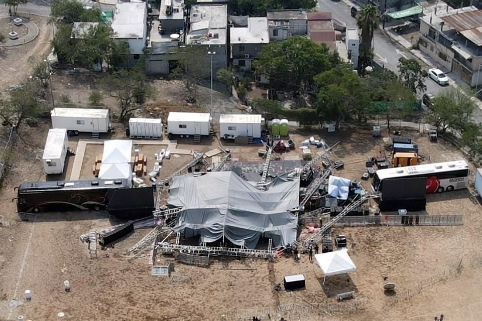 Durante el cierre de campaña de MC en San Pedro, el escenario se derrumbó y dejó a 10 personas sin vida.