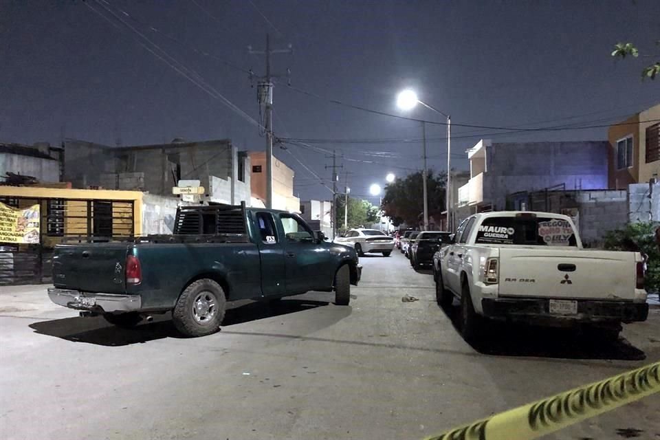 El ataque a balazos ocurrió en el cruce de las calles Génova y Ginebra, en la Colonia Paseo de las Flores, en Apodaca.