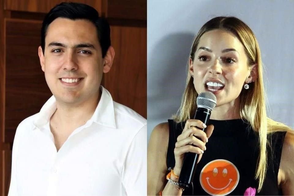 César Garza Arredondo y Mariana Rodríguez.