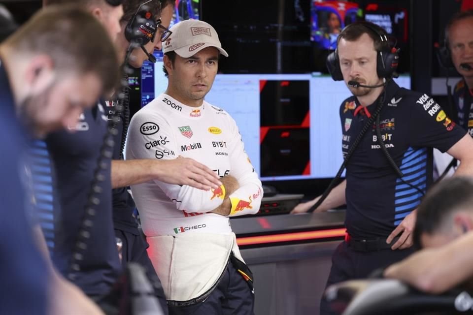 Fue una de las peores calificaciones de Checo con Red Bull.