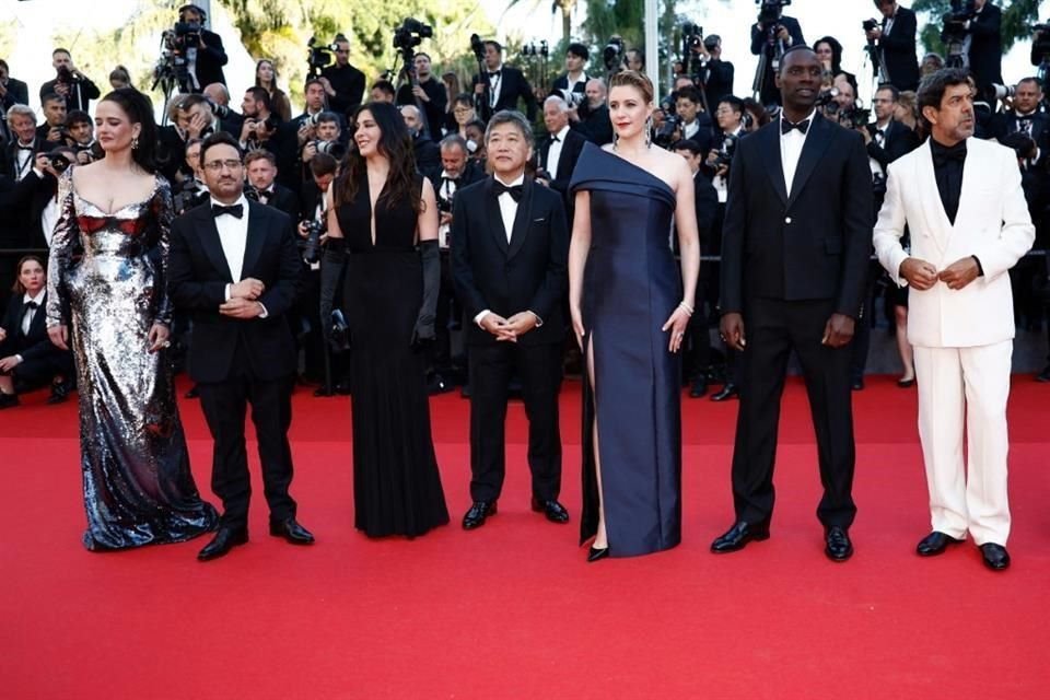 Miembro de jurado del Festival de Cannes: Eva Green, Juan Antonio Bayona, Nadine Labaki, Japanese director Kore-Eda Hirokazu, Greta Gerwig, Omar Sy y Pierfrancesco Favino.