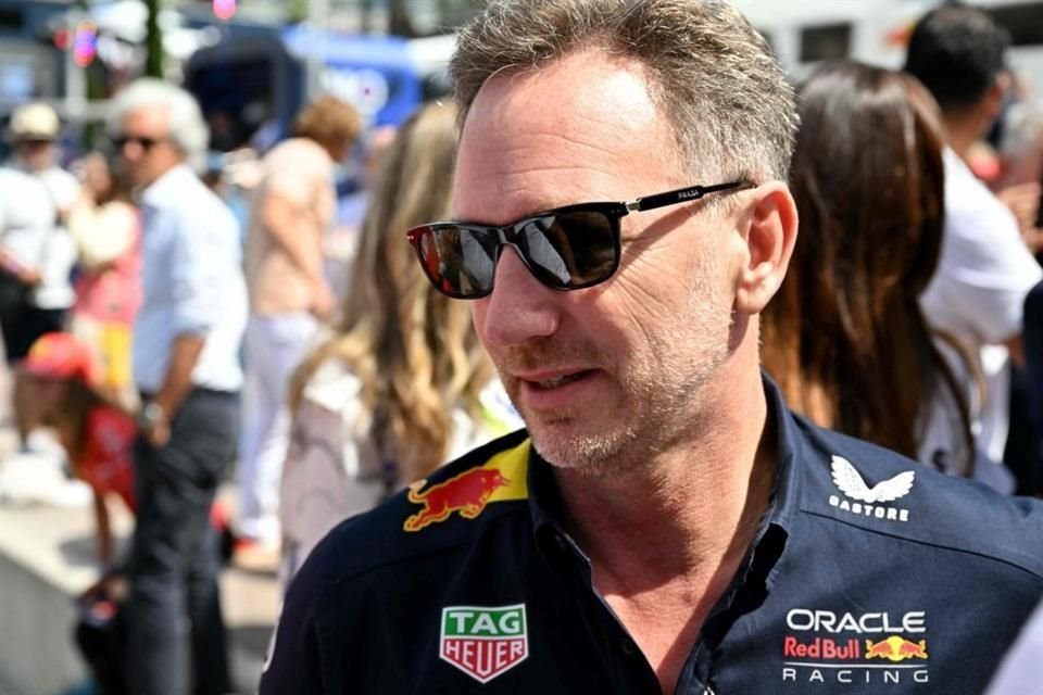 Horner lamentó el choque, pero contento de que Checo esté bien.