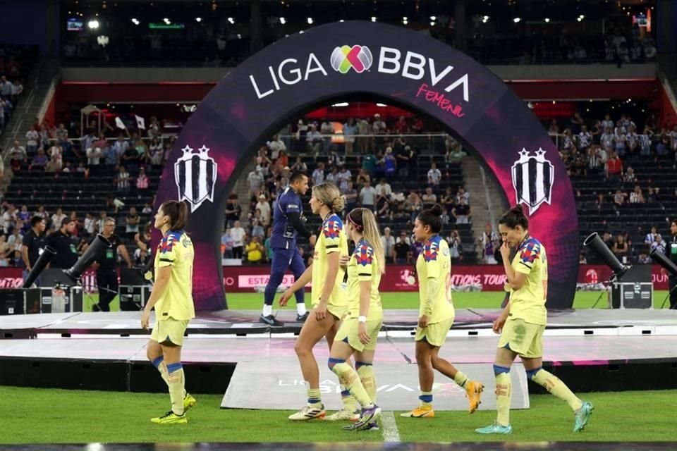 Las jugadoras del América se quedaron con las ganas de levantar el trofeo de campeonas del Clausura 2024.