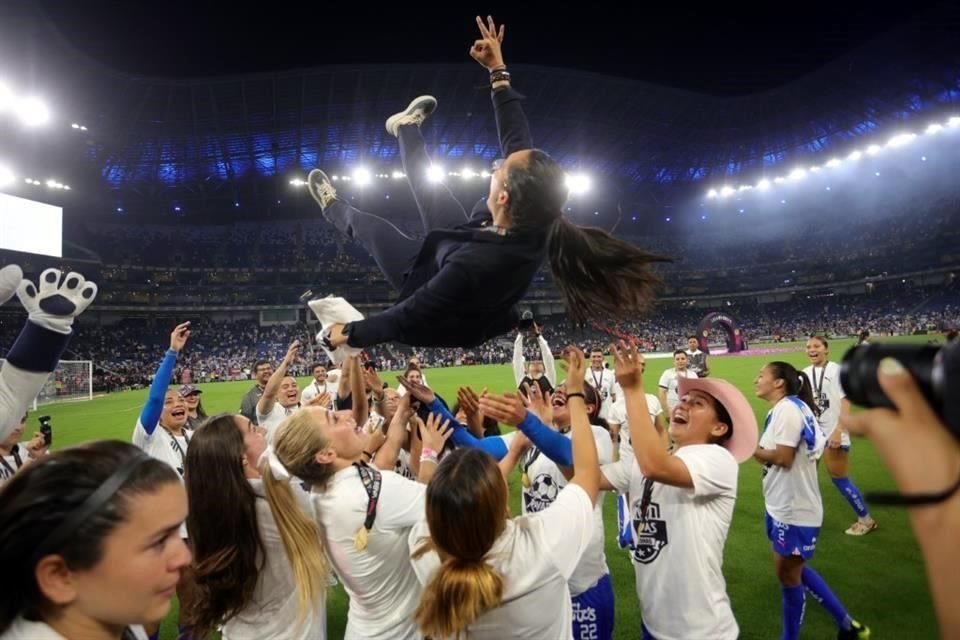 Amelia Valverde explicó la clave del éxito de Rayadas en el Clausura 2024.