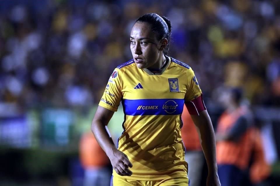 Liliana Mercado está en Tigres desde la fundación del equipo femenil.