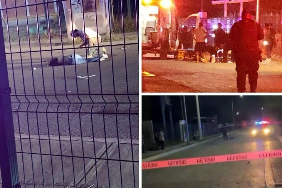 Fue alrededor de las 21:00 horas cuando se reportó el ataque en la calle La Aurora, cerca de su cruce con La Trinidad.