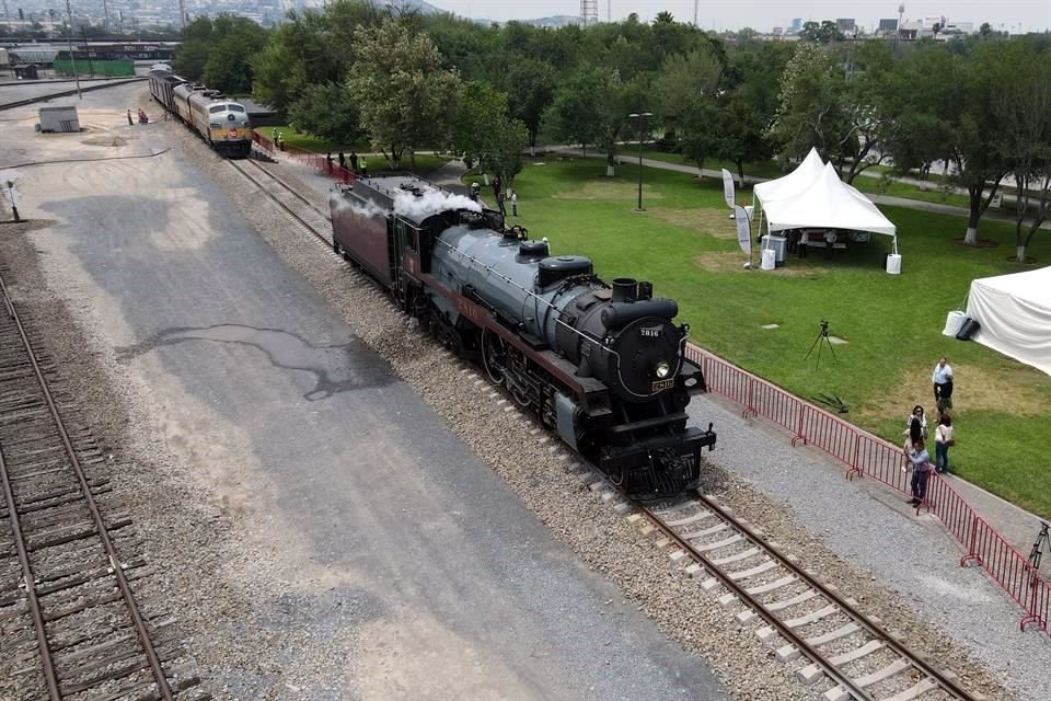 En su visita a Monterrrey.