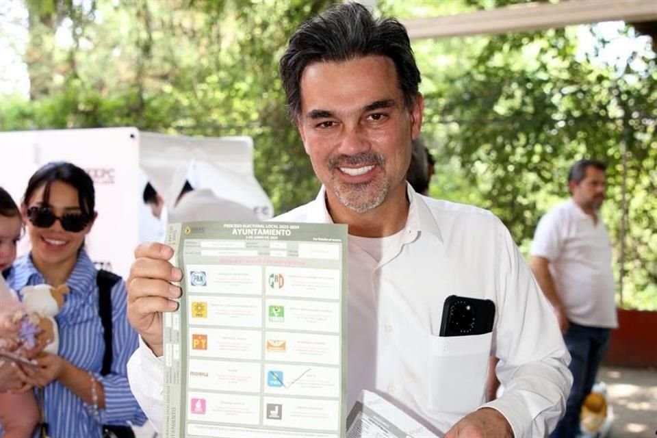 Patricio Zambrano, candidato de Vida NL a la Alcaldía de Monterrey.