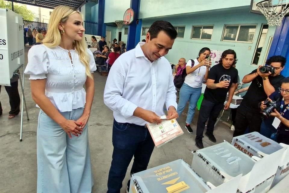 Jesús Nava, candidato a la Alcaldía de Santa Catarina, de MC.