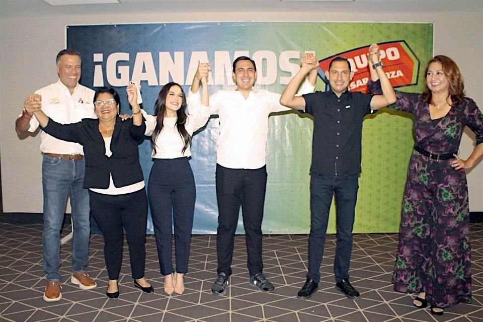 César Garza Arredondo se declaró ganador y sucedería a su padre como Alcalde de Apodaca.