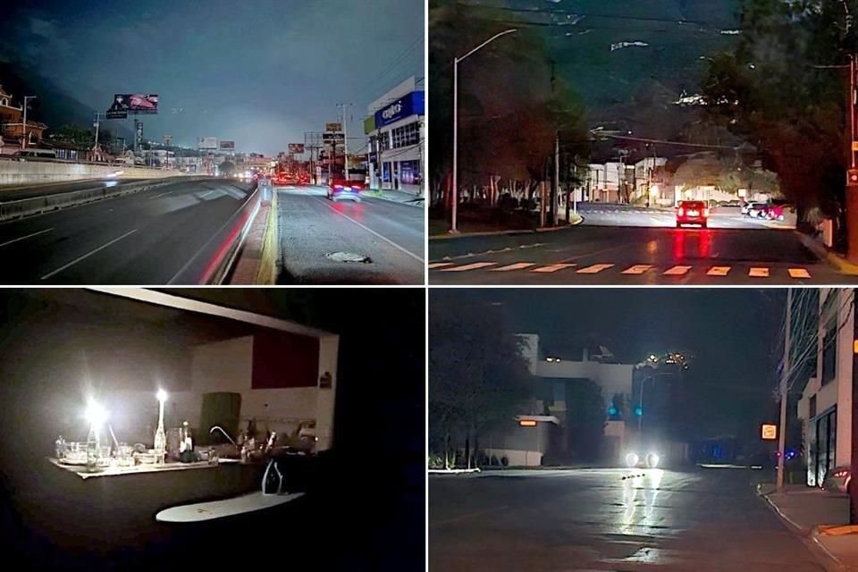 En distintos sectores se reportaron fallas en el suministro eléctrico.