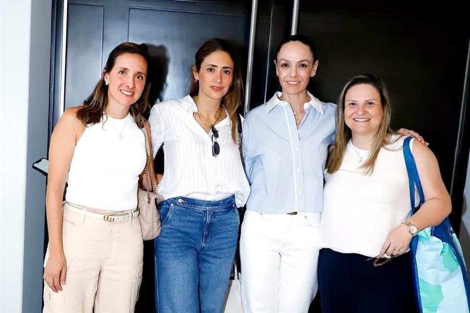 Martha García, Paulina Padilla, Martha Cantú y Bárbara Martínez