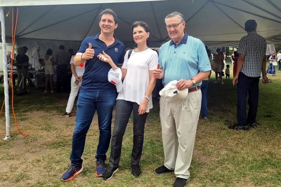 David Margáin Sada, Alejandra Sada de Margáin y Fernando Margáin Berlanga